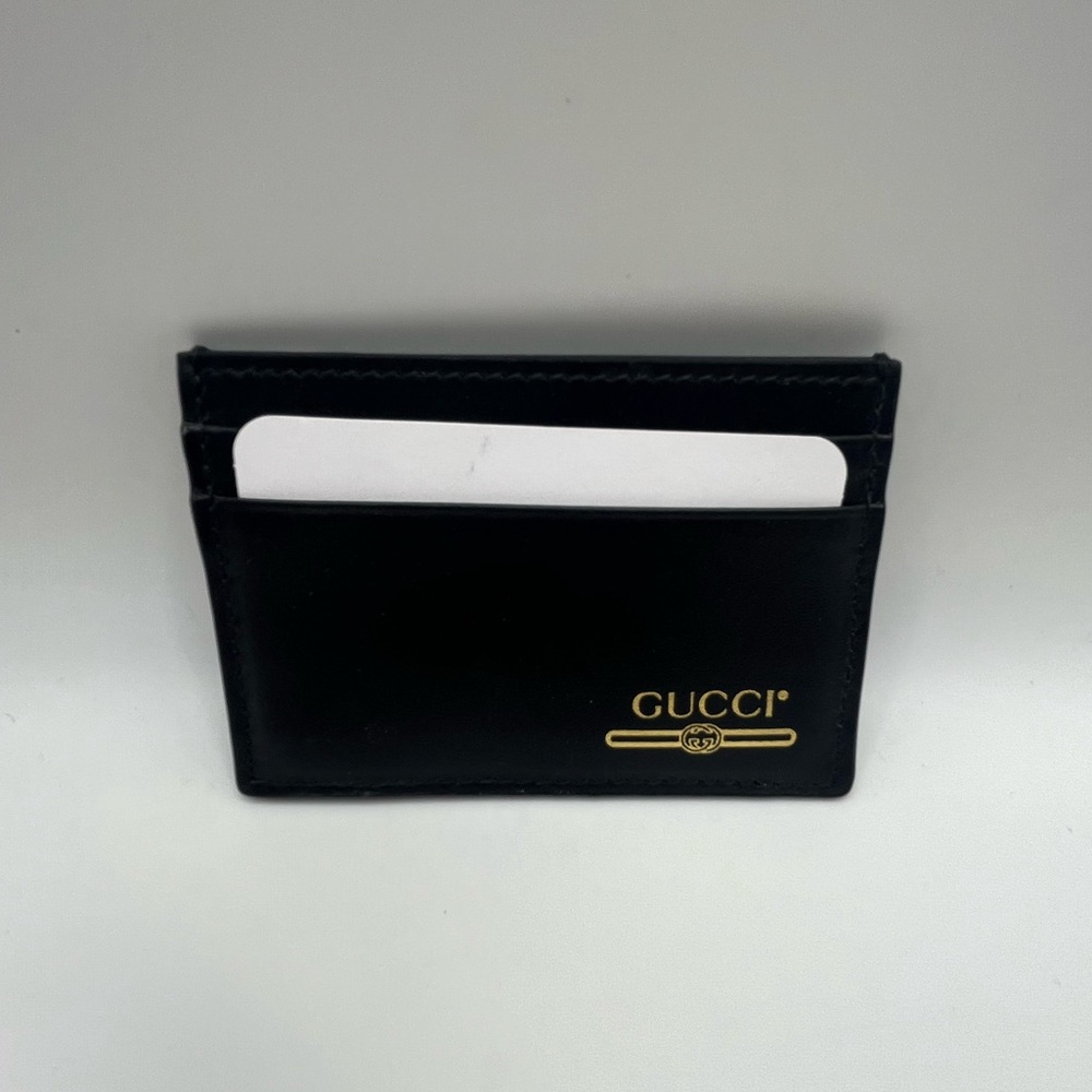 Gucci Black Card Holder